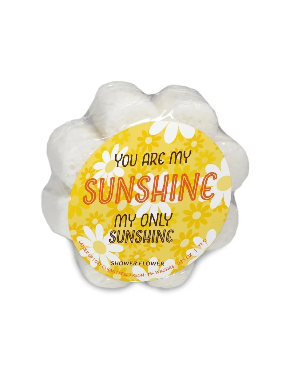 "You Are My Sunshine" Soap Shower Sponge