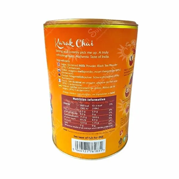 Royal Chai Premium Instant Tea | Karak Chai | Sweetened 400g