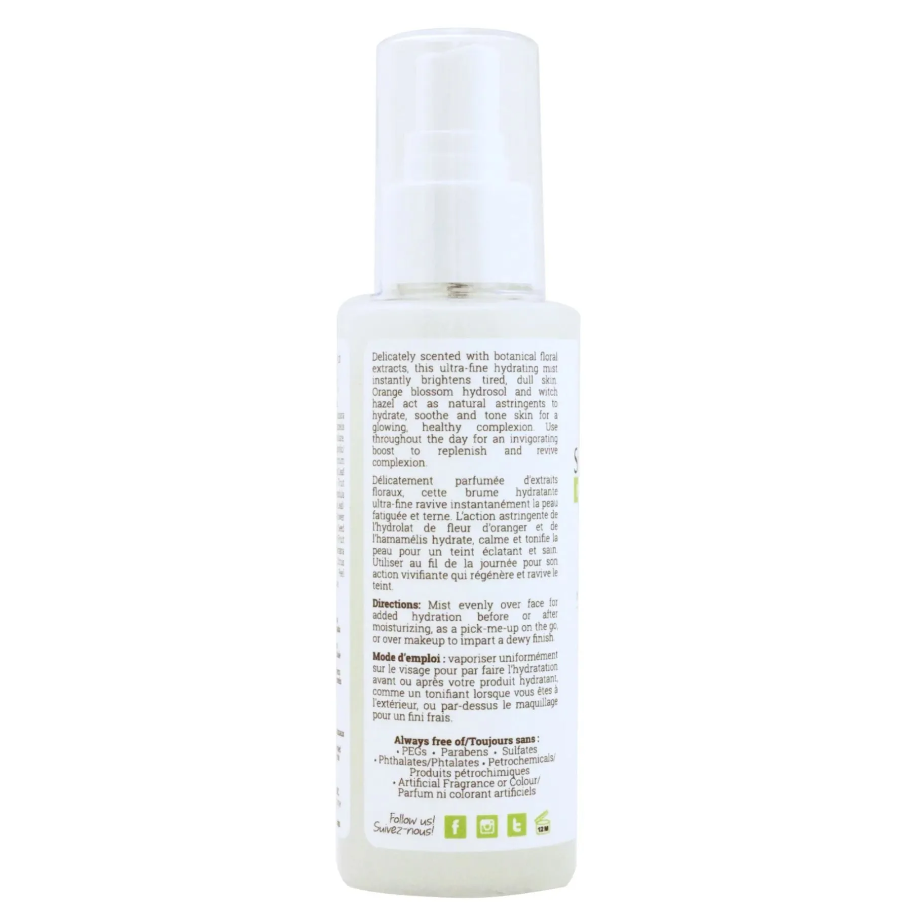 Smith Farms Radiance Renewing Facial Mist 125ml