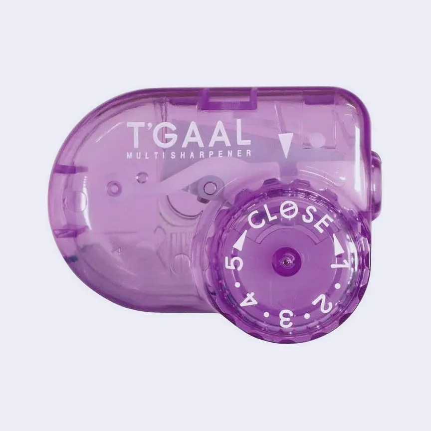 Stad: T'Gaal Adjustable Pencil Sharpener (Clear Purple)