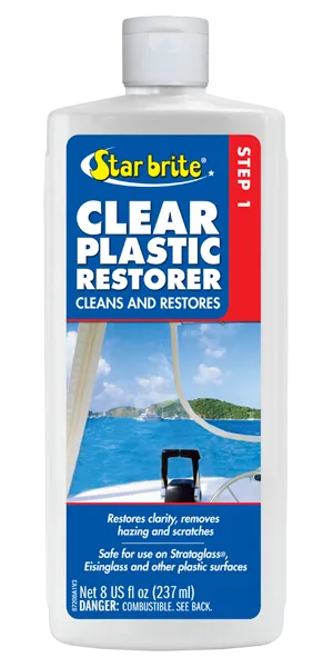 Starbrite Clear Plastic Restorer - Step 1