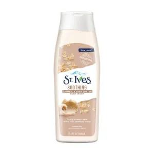 ST.IVES SOOTHING BODY WASH OATMEAL AND SHEA BUTTER 400 ML