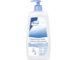 Tena 64435 Cleansing Cream Pump Bottle, 1000ml