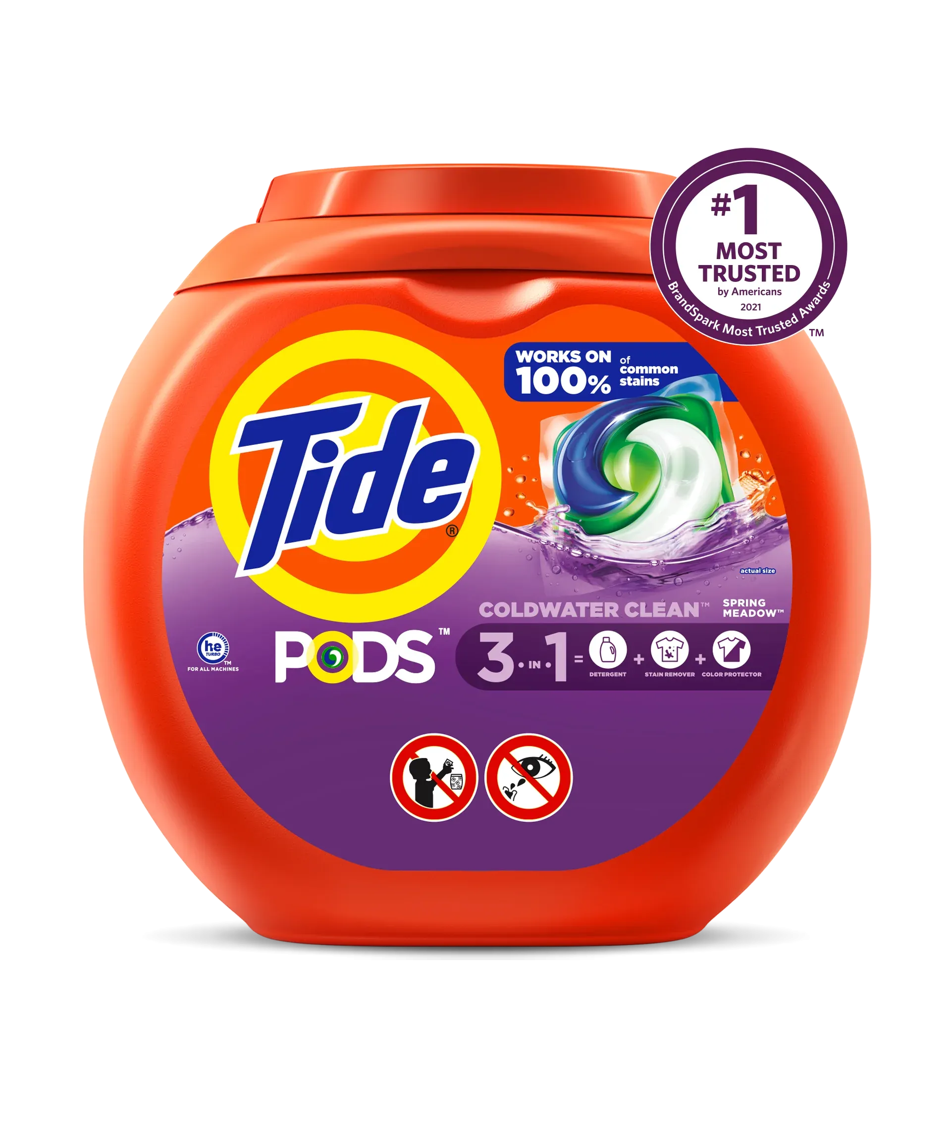 Tide PODS® Laundry Detergent Spring Meadow Scent 57 Count