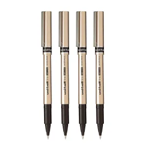 Uniball Fine Delux 0.7 Roller Pen - (Pack of 4)