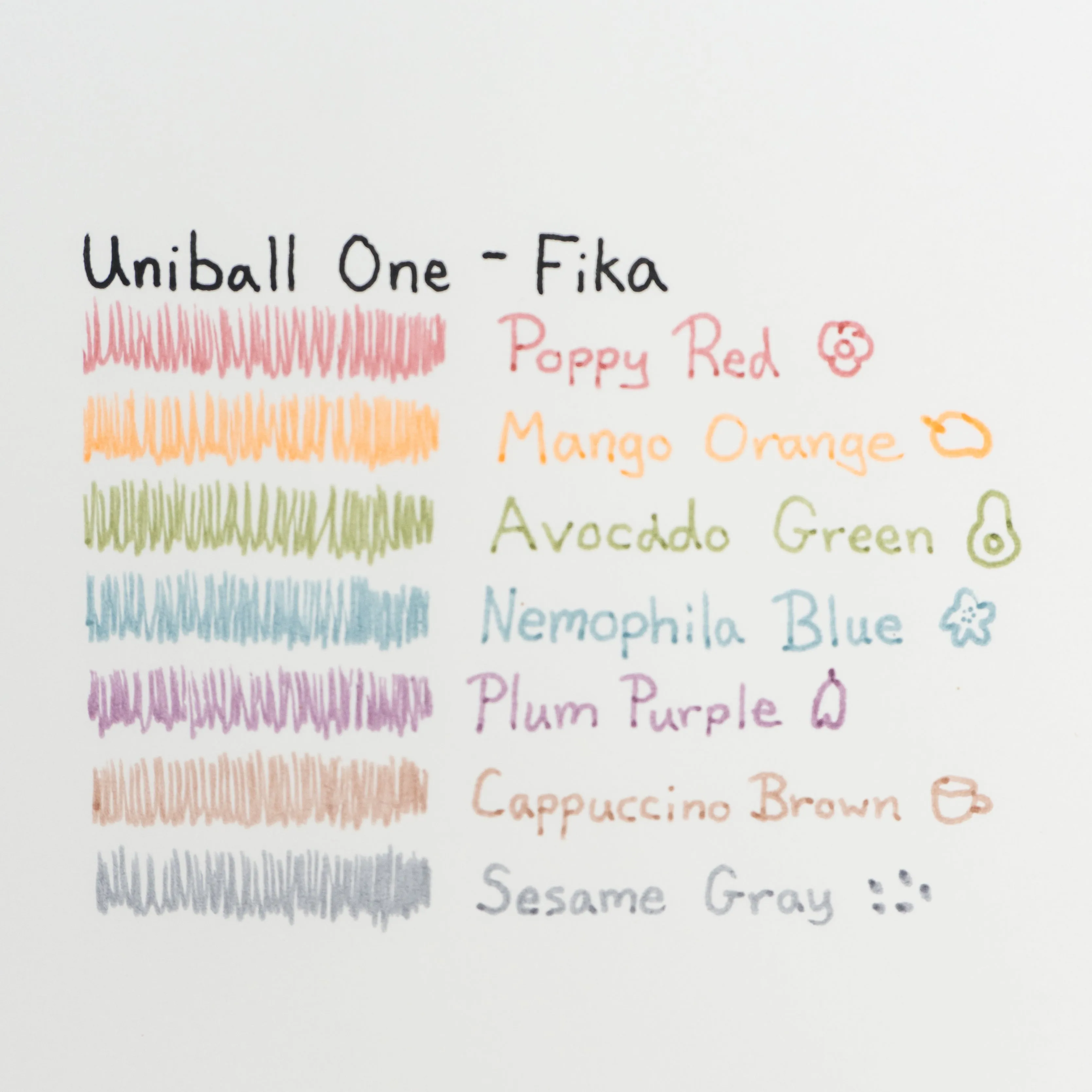 Uniball One Gel Pen - Fika (0.38mm)