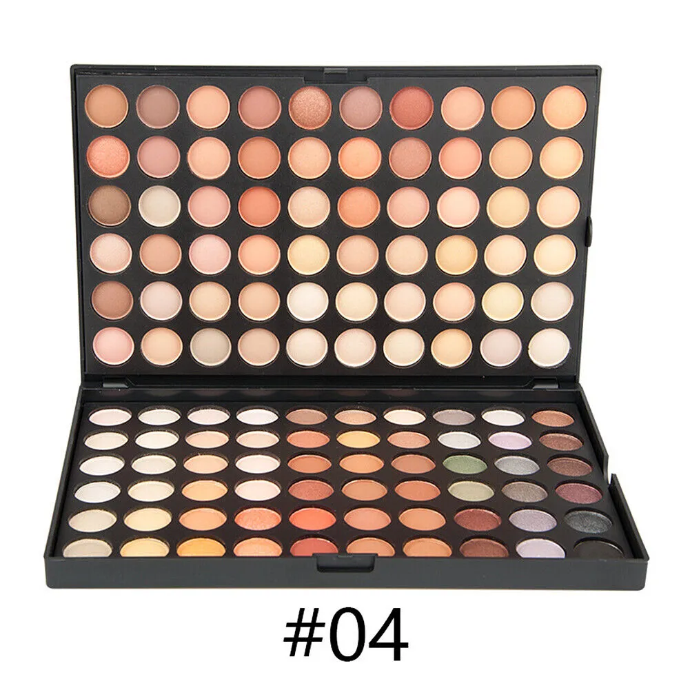 US 120 Colors Eyeshadow Professional Makeup Palette Shimmer Matte Highlight