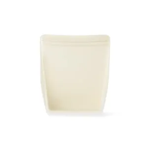 W&P Cream Stand Up Reusable Silicone Bag 36oz