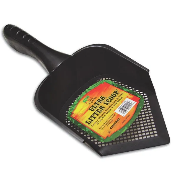 ZILLA -Corner Litter Scoop Black - 1 Scoop